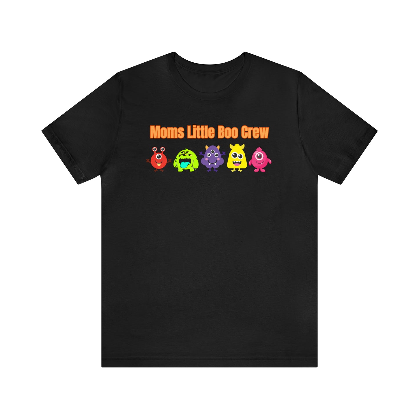 "Moms Little Boo Crew 5" T-shirt | Mom of 5 Halloween Shirt | Halloween Mom Shirt | Gift Ideas for Women Who Love Halloween | Trendy Halloween Apparel | Halloween Shirts With Sayings for Moms | Cute Halloween Shirt | Mama Halloween Shirt