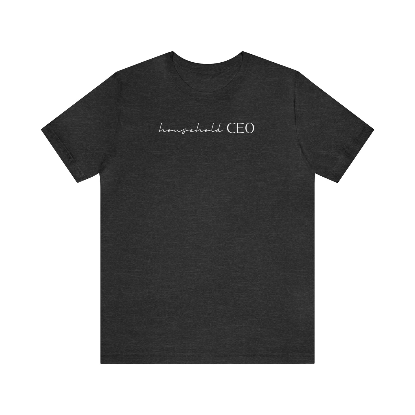 "Household CEO" T-Shirt | Mom Life Shirt | Empowered Mom Apparel | Christmas Gift Ideas for Mom | SAHM Shirt | Empowered Mom Shirt | Gift Ideas for Women | Trendy Women's Apparel