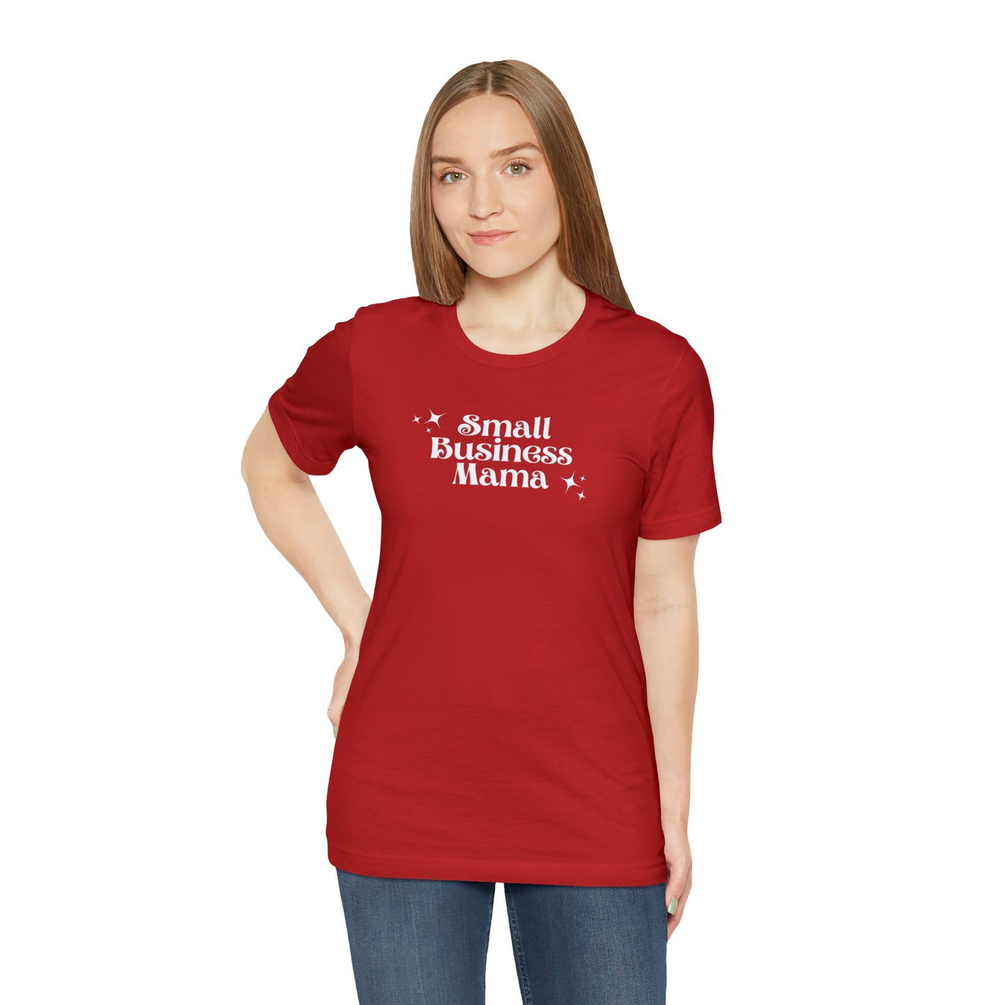 "Small Business Mama" T-Shirt | Trendy Mompreneur Tee | Birthday Gift Idea for Mom | Working Mom Apparel | Comfortable Boss Mom T-Shirt | Small Business Owner Mom Tee | Mother's Day Gift for Her