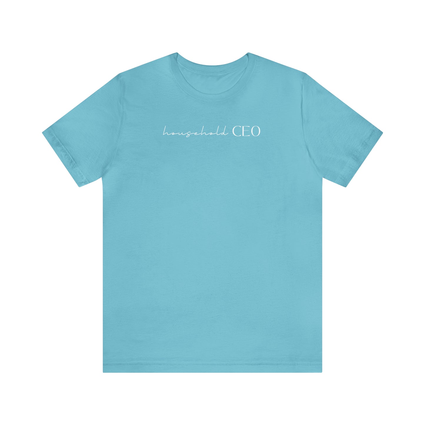 "Household CEO" T-Shirt | Mom Life Shirt | Empowered Mom Apparel | Christmas Gift Ideas for Mom | SAHM Shirt | Empowered Mom Shirt | Gift Ideas for Women | Trendy Women's Apparel