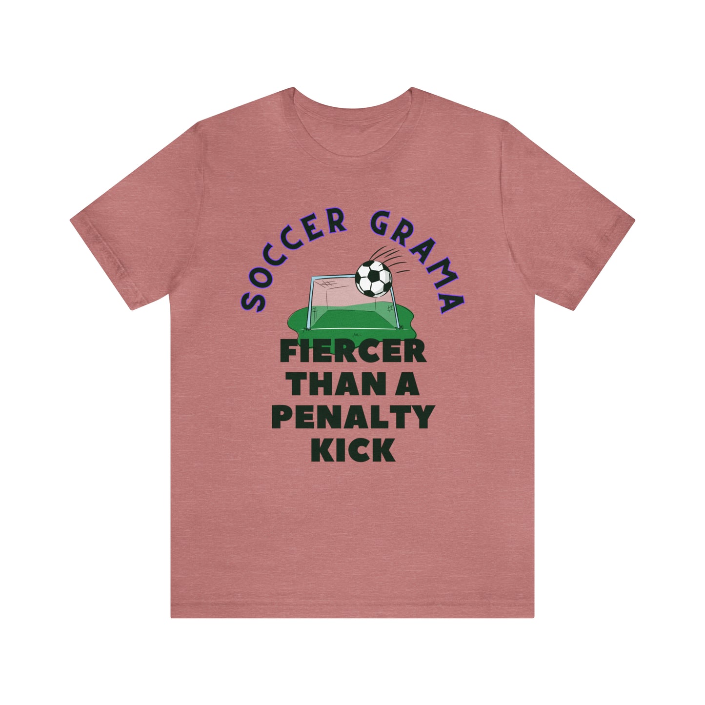 "Soccer Grama Fiercer Than a Penalty Kick" T-Shirt | Grandma Soccer Shirt | Soccer Grama Tee | Soccer Grandma Apparel | Funny Grandma Shirt | Gift for Soccer Grandmas | Mother's Day Gift Ideas for Grama | Soccer Grandma Tee