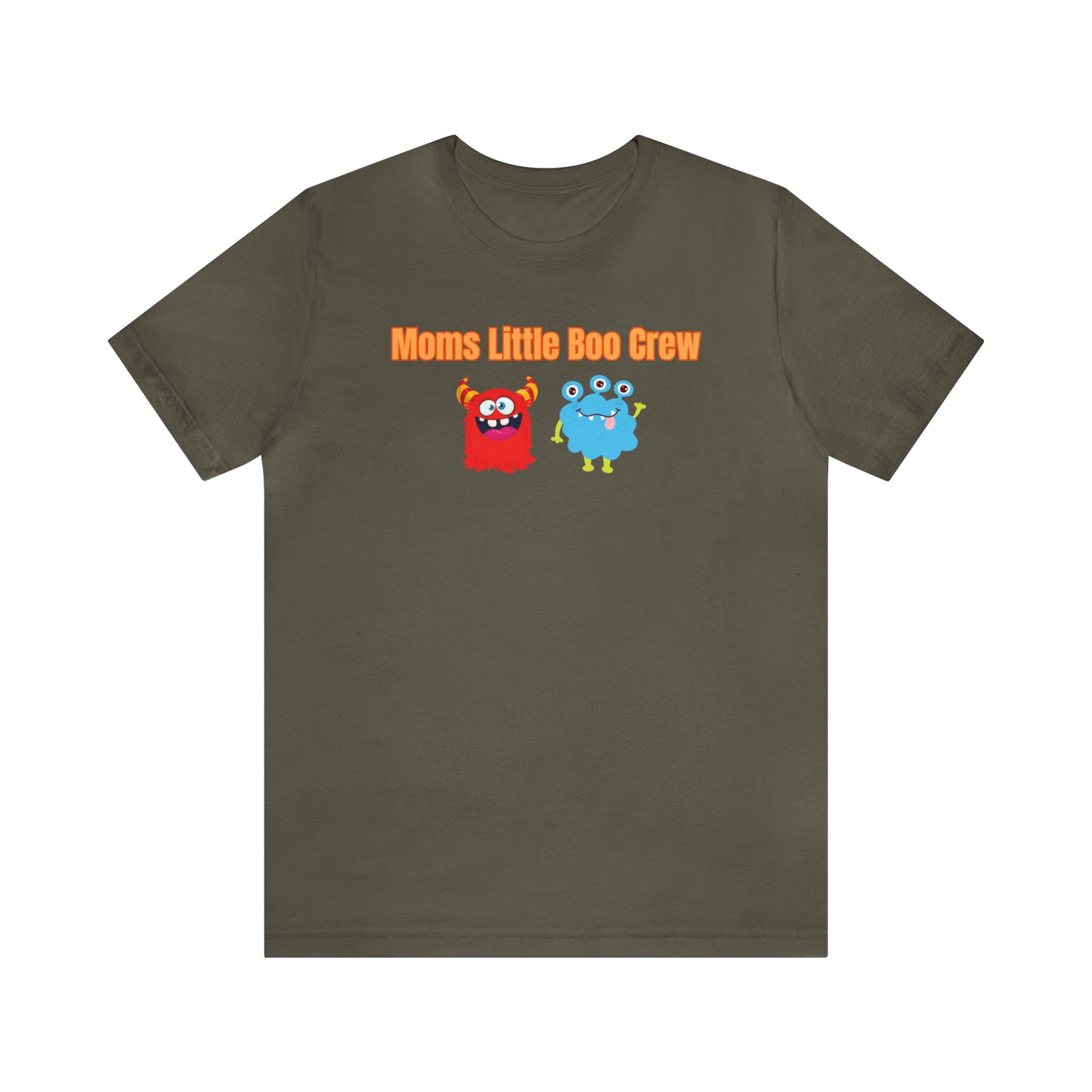 "Moms Little Boo Crew 2" T-Shirt | Mom of 2 Halloween Shirt | Halloween Shirt for Moms | Trendy Halloween Apparel | Monsters Halloween Shirt | Birthday Gift Ideas for Mom | Mama Halloween Shirt