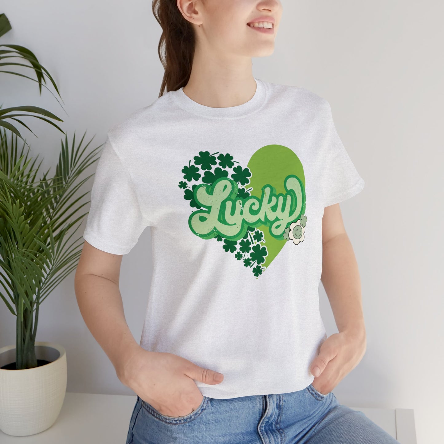 "Lucky" T-Shirt | Ladies St. Patty's Day Tee Shirt for Women | Women's Shirt for St. Patrick's Day | Women's St. Patty's Day Shirt | Gift for Women | Lucky Shirt for Women