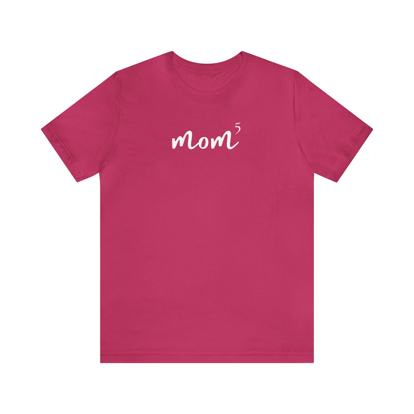 "Mom of 5" T-Shirt | Mother of Five Shirt | Mama of Five Shirt | Mom Shirt | Family Mom Apparel | Mother of Five Tee | Christmas Gift Ideas for Moms | Mom of Five Shirt | Comfortable Everyday Mom Wear | Cute Mom Tees | Family Mom Shirt