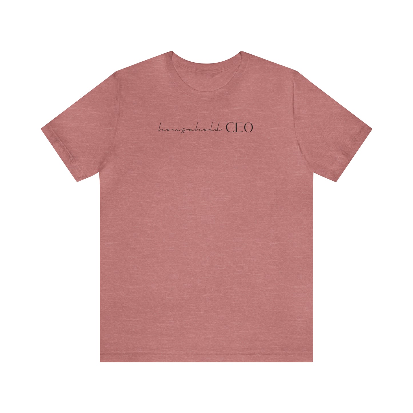 "Household CEO" T-Shirt | Mom Life Shirt | Empowered Mom Apparel | Christmas Gift Ideas for Mom | SAHM Shirt | Empowered Mom Shirt | Gift Ideas for Women | Trendy Women's Apparel