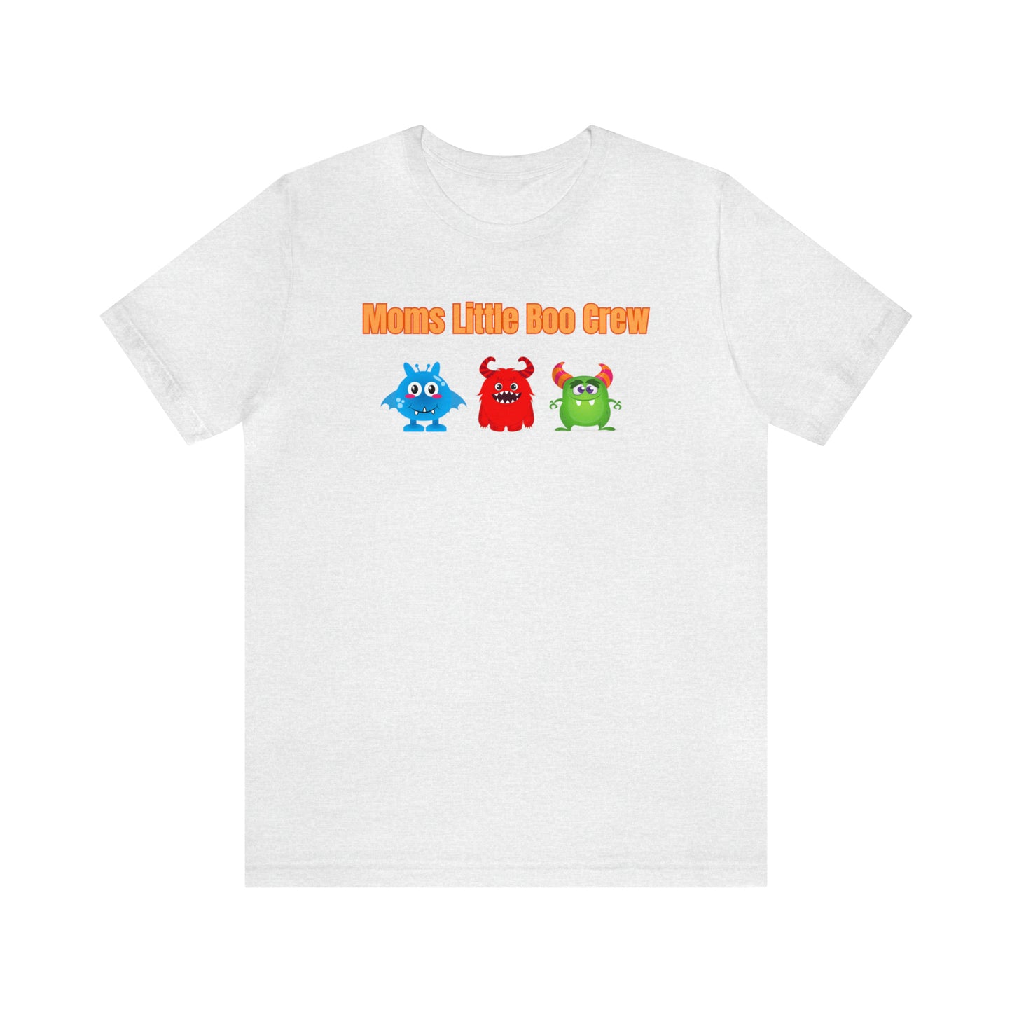 "Moms Little Boo Crew 3" T-Shirt | Mom of 3 Halloween Shirt | Cute Halloween Shirt for Mom | Birthday Gift Ideas for Mom | Mama Halloween Shirt | Trendy Halloween Apparel | Stylish Tee for Halloween Parties