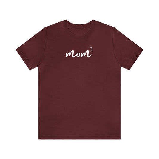 "Mom of 3" T-Shirt | Mom Shirt | Mother of Three Shirt | Trendy Mom Apparel | Christmas Gift Ideas for Mom | Mother of Three Tee | Family Mom Apparel | Cute Mom Tees | Trendy Mom Shirts