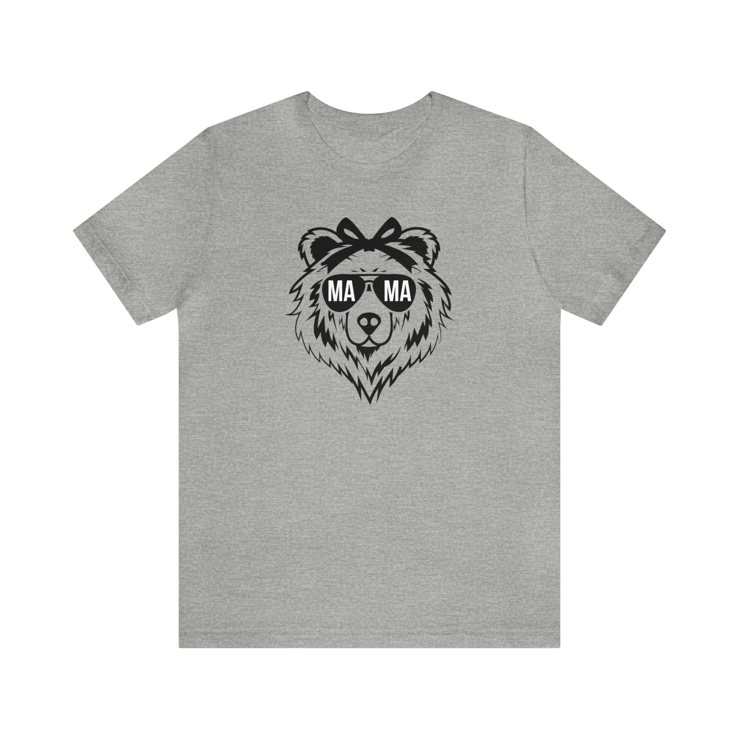 "Mama Bear" T-Shirt | Adorable and Comfy Tee for Mama Bears | Fun and Cute T-Shirt for Moms | Stylish Clothing for Moms | Birthday Gift Ideas for Mom