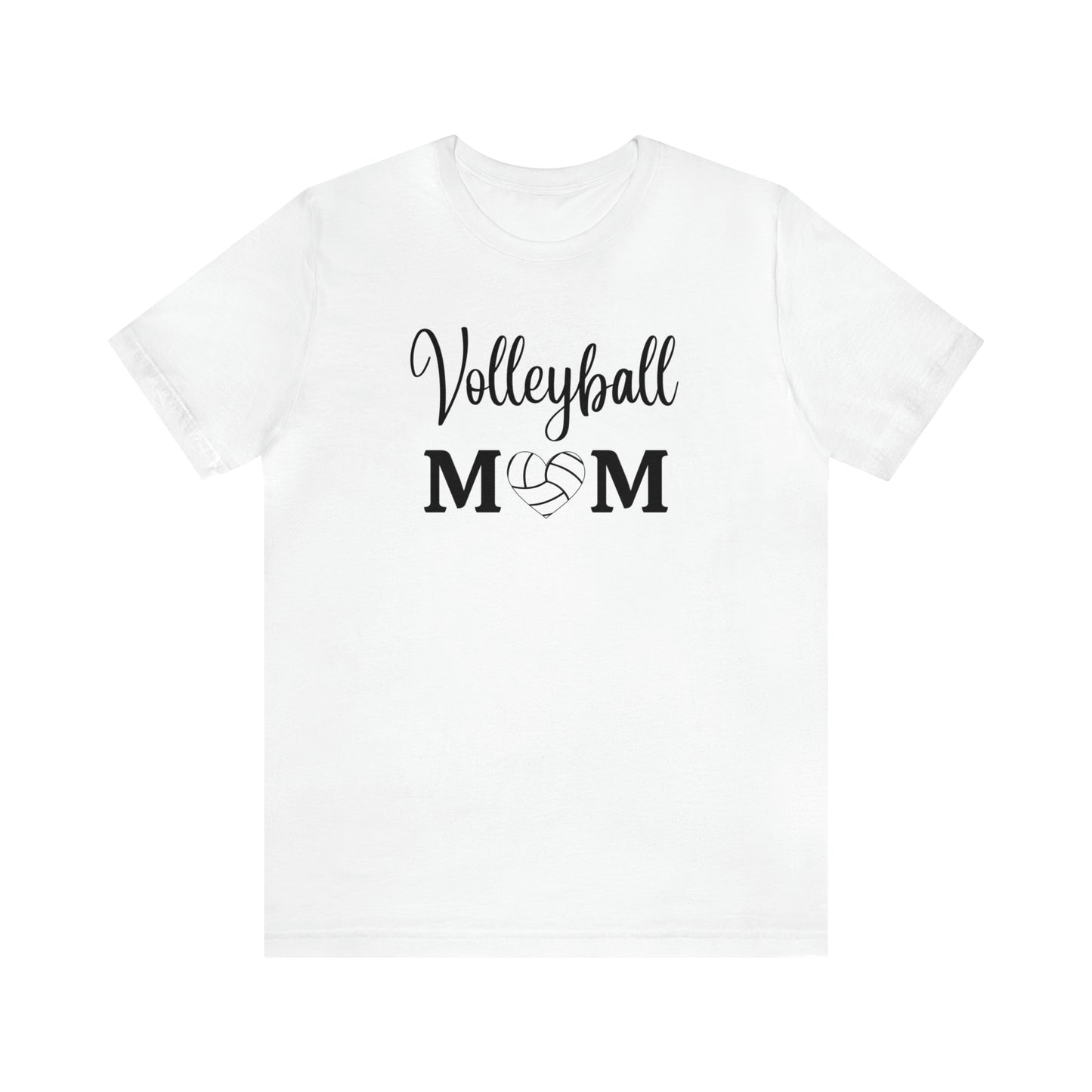 "Volleyball Mom" T-Shirt | Volleyball Mom Shirt | Gift Ideas for Volleyball Moms | Trendy Volleyball Mom Apparel | Mother's Day Gift Ideas for Moms | Comfortable Mom Clothing for Game Day | Volleyball Mama Shirt