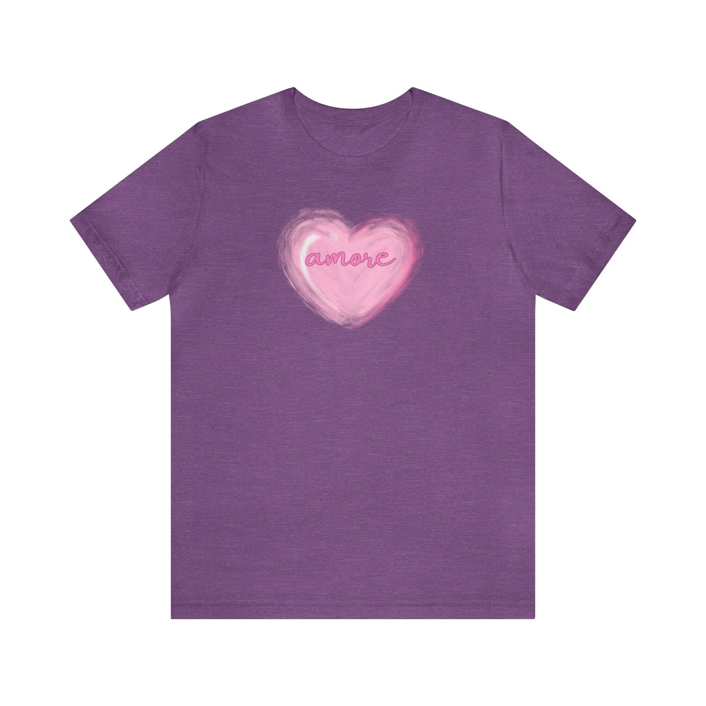 "Amore" T-Shirt | Simple Women's Valentine's Day Shirt | Gift for Her | Ladies Tee for V Day | Womens Love Shirt for Valentine's Day | V-Day Tee Shirt for Women