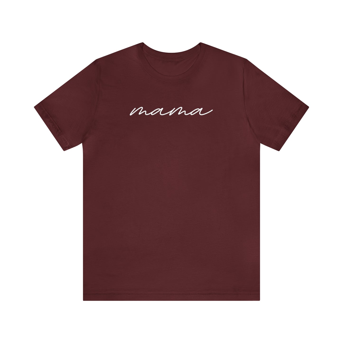 "Mama" T-Shirt | Trendy Mom Apparel | Mama Shirt | Stylish Clothing for Moms | Mother's Day Gift Ideas for Mom | Everyday Wear for Moms | Girl Mama Shirt | Boy Mama Shirt