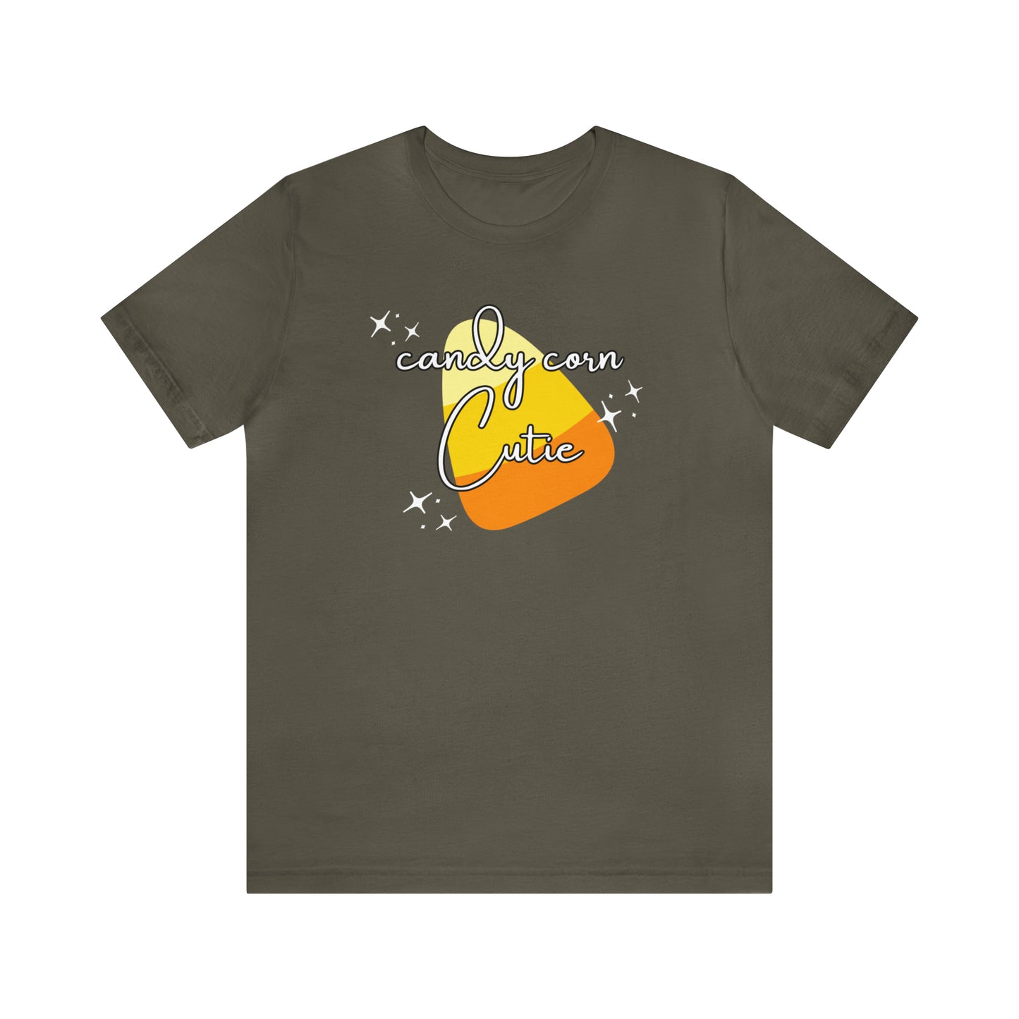 "Candy Corn Cutie" T-Shirt | Halloween Mom Shirt | Get in the Halloween Spirit with our Mom Halloween T-Shirts | Cute and Trendy Halloween Tee