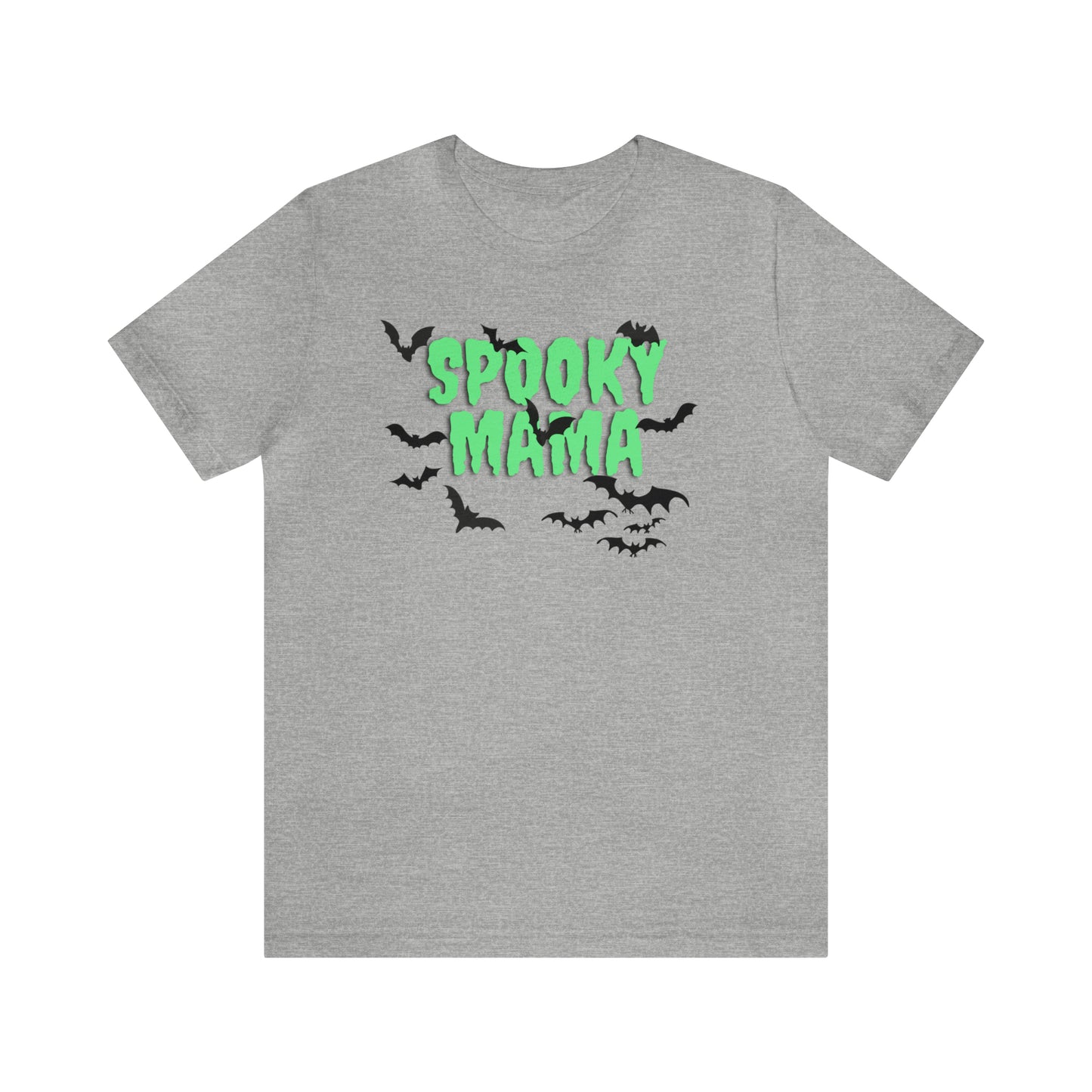 "Spooky Mama" T-Shirt | Halloween Shirts for Moms | Cute and Trendy Halloween Apparel | Comfortable Halloween Yee for Every Day Wear | Birthday Gift Ideas for Mom