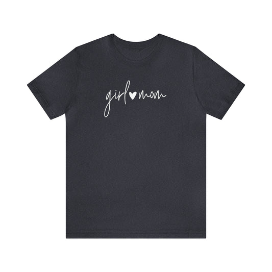 "Girl Mom" T-Shirt | Mom Life Shirt | Trendy Mom Apparel | Mother's Day Gift Ideas for Mom | Mama Shirt | Girl Mom Shirt | New Mom Gift | Mom of Girls Shirt