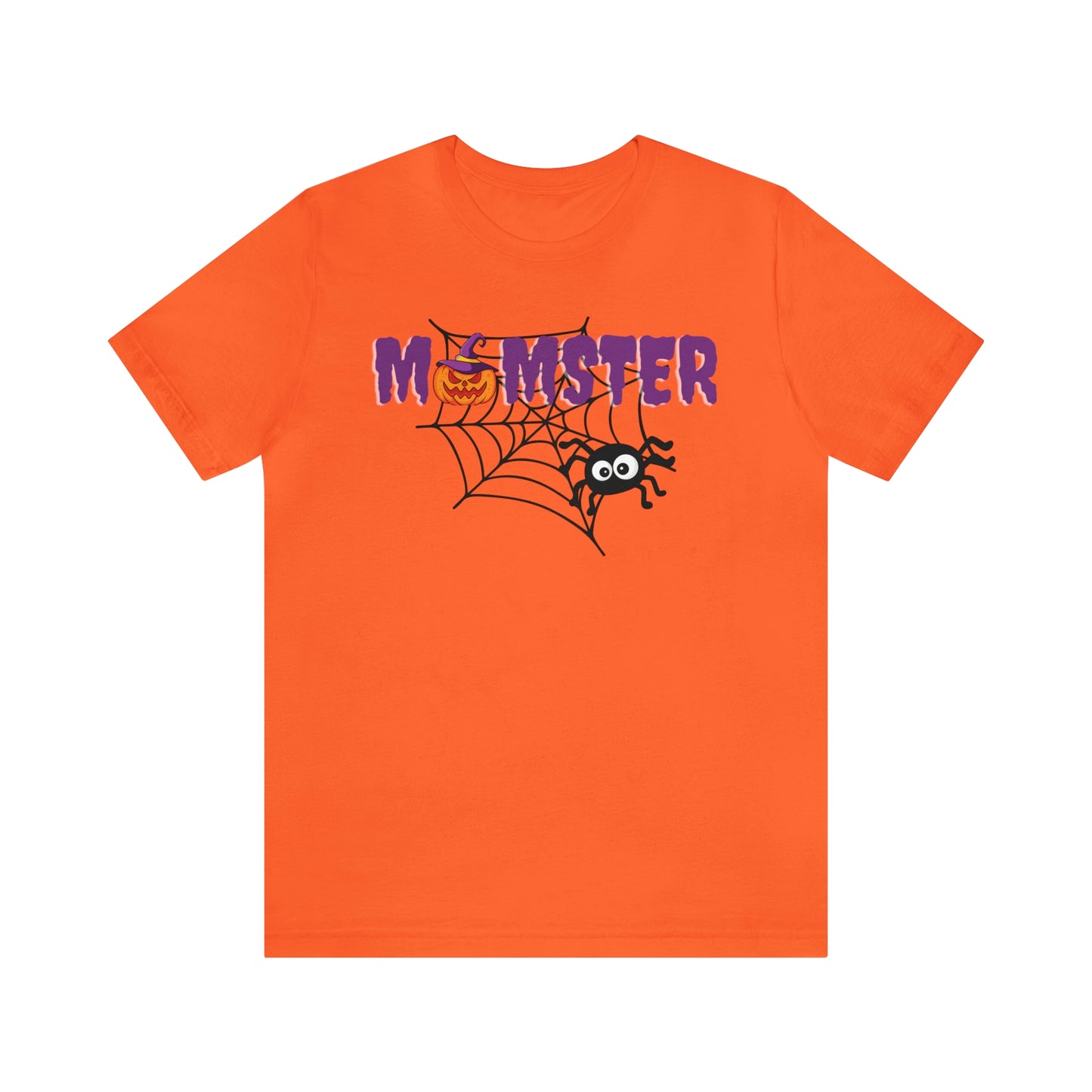 "Momster" T-Shirt | Trendy Halloween Apparel for Moms | Birthday Gift Ideas for Mom | Cute and Spooky Halloween Tee | Cute Halloween Shirt | Cute and Comfortable Halloween Tee for Momsters | Spooky Halloween Wear