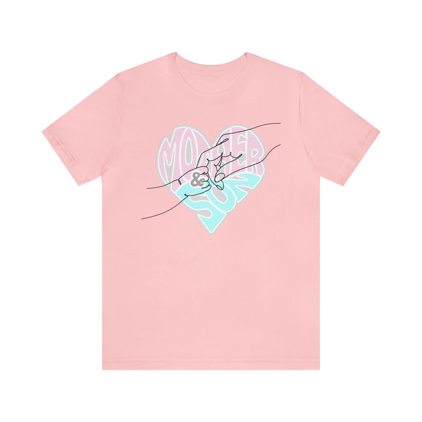 "Mother & Son" T-Shirt | Perfect Gift for Moms of Boys | Cute and Trendy Mom Apparel | Birthday Gift Idea for Mom | Mom of Boys Tee | Mother's Day Gift Ideas | Comfortable Mom Clothing for Everyday Wear | Celebrate Your Supermom Status with Style