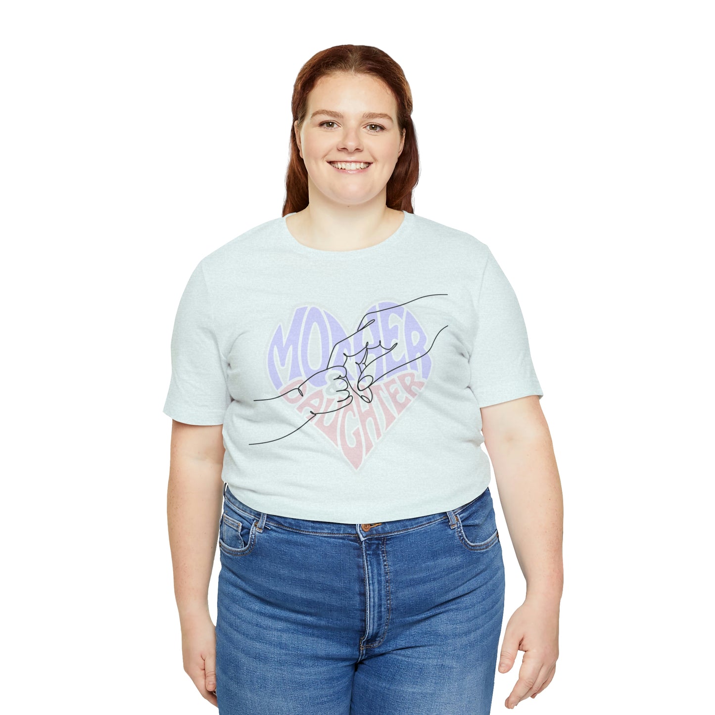 "Mother & Daughter" T-Shirt | | Perfect Gift for Moms of Daughters | Cute and Trendy Mom Apparel | Birthday Gift Idea for Mom | Mom of Girls Tee | Mother's Day Gift Ideas | Comfortable Mom Apparel