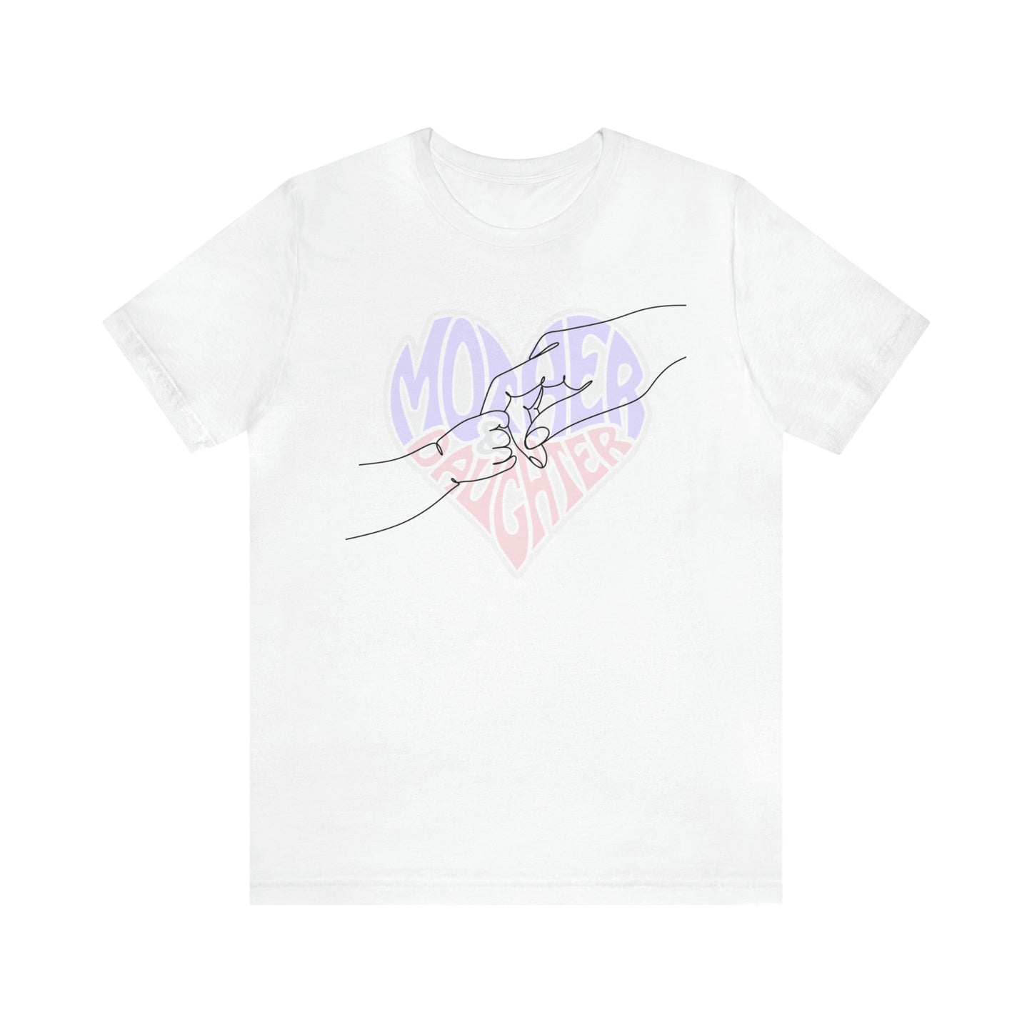 "Mother & Daughter" T-Shirt | | Perfect Gift for Moms of Daughters | Cute and Trendy Mom Apparel | Birthday Gift Idea for Mom | Mom of Girls Tee | Mother's Day Gift Ideas | Comfortable Mom Apparel