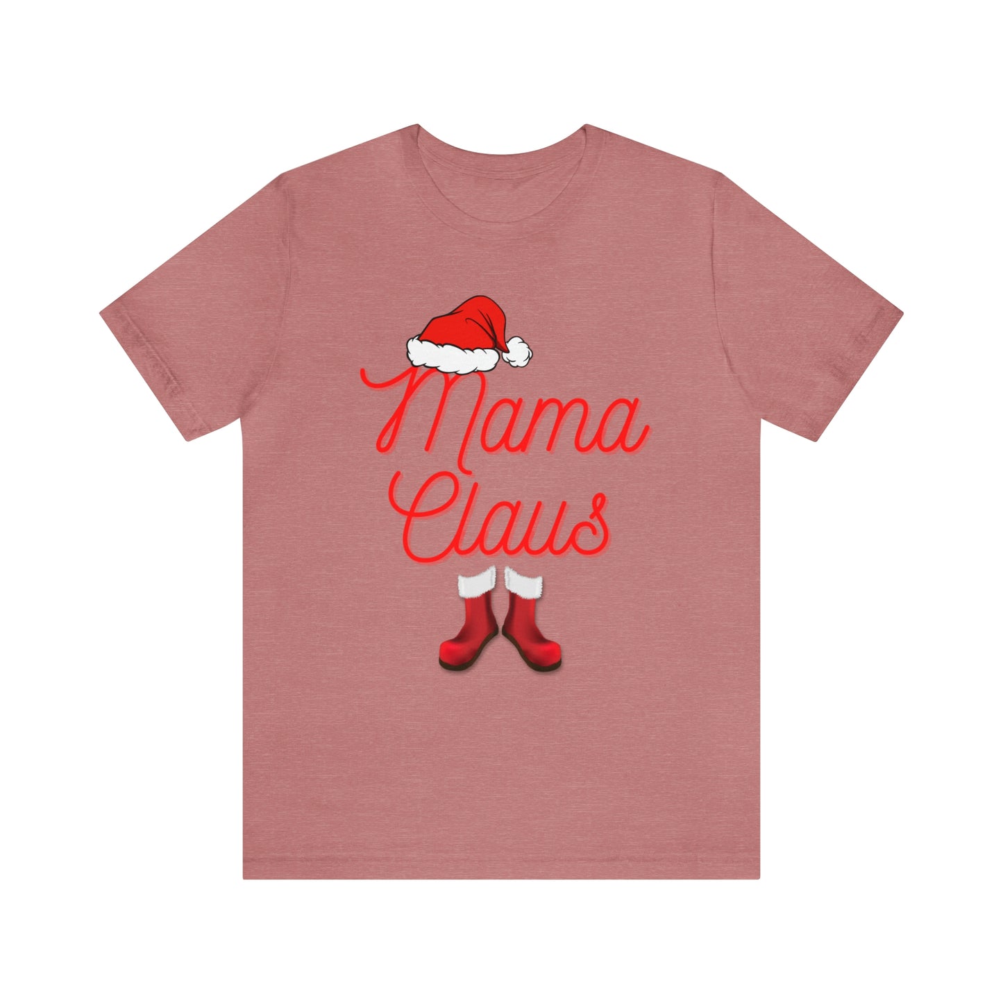 "Mama Claus" T-Shirt | Perfect for Gift Giving and Family Gatherings | Christmas Gift Ideas for Mom | Festive Mom T-Shirt | Holiday Mom Tee | Christmas Mom Shirt