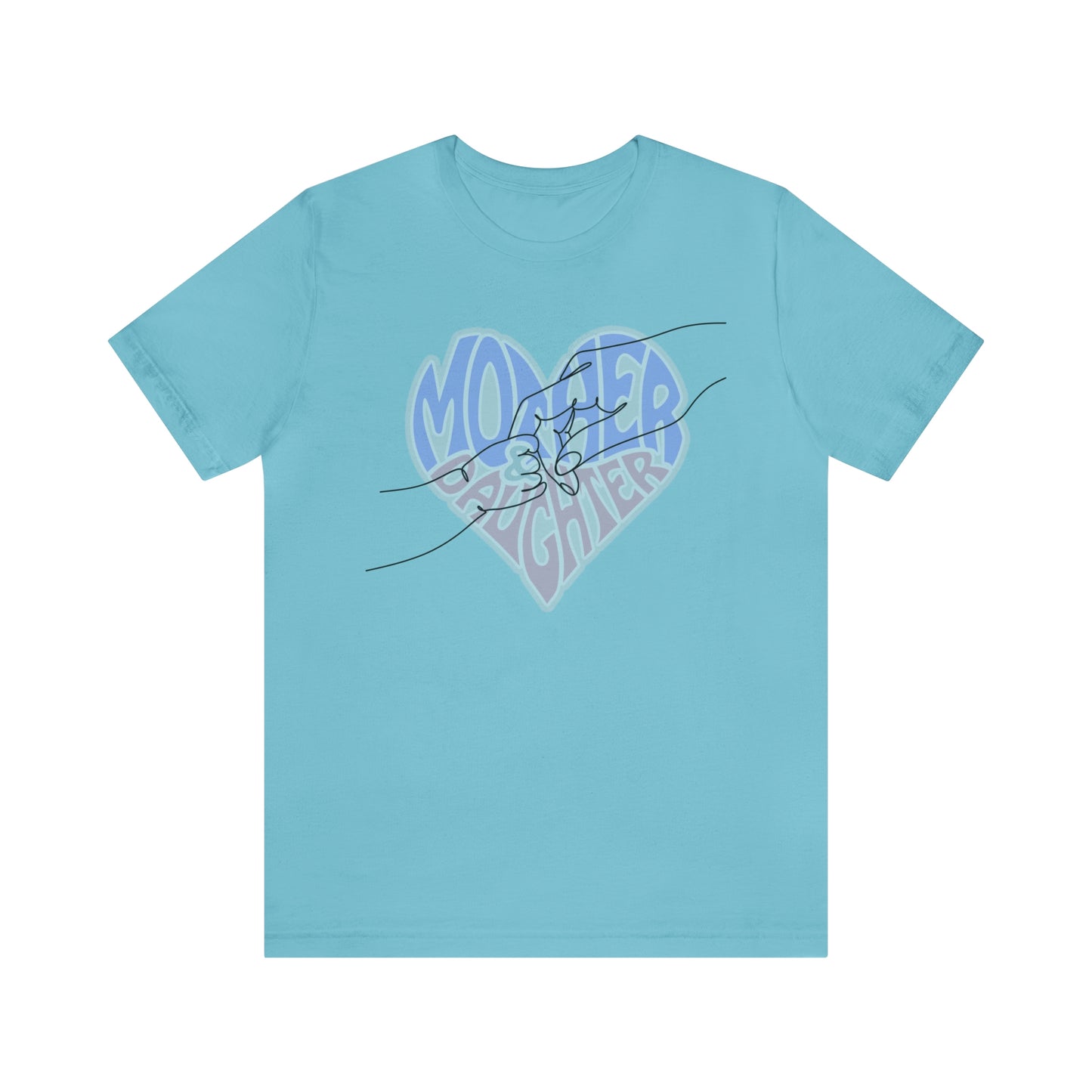 "Mother & Daughter" T-Shirt | | Perfect Gift for Moms of Daughters | Cute and Trendy Mom Apparel | Birthday Gift Idea for Mom | Mom of Girls Tee | Mother's Day Gift Ideas | Comfortable Mom Apparel