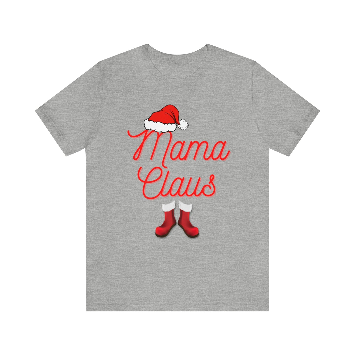 "Mama Claus" T-Shirt | Perfect for Gift Giving and Family Gatherings | Christmas Gift Ideas for Mom | Festive Mom T-Shirt | Holiday Mom Tee | Christmas Mom Shirt