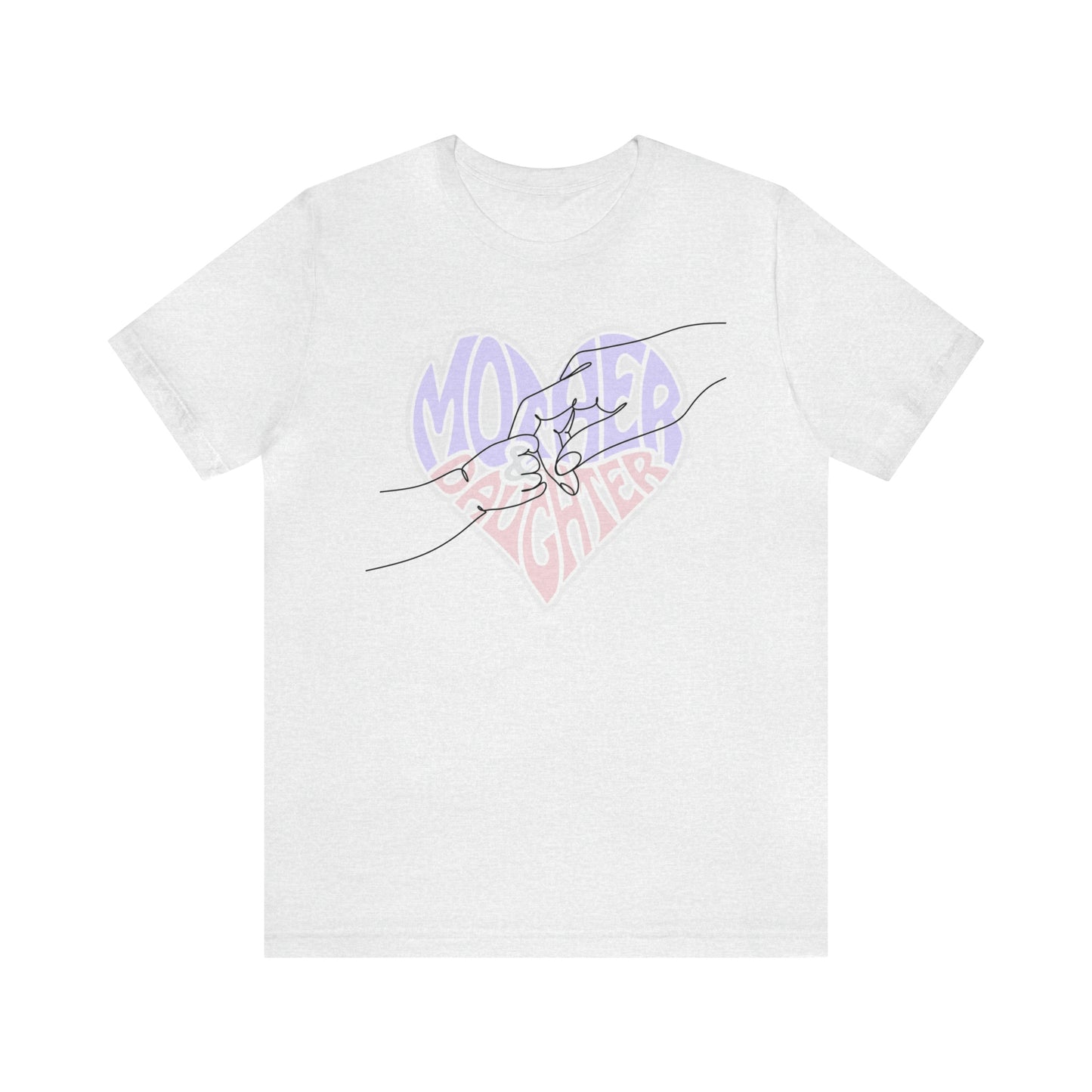 "Mother & Daughter" T-Shirt | | Perfect Gift for Moms of Daughters | Cute and Trendy Mom Apparel | Birthday Gift Idea for Mom | Mom of Girls Tee | Mother's Day Gift Ideas | Comfortable Mom Apparel