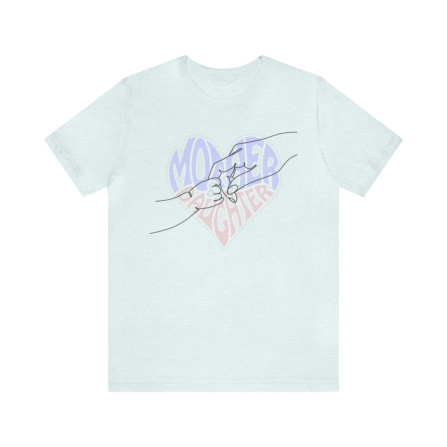 "Mother & Daughter" T-Shirt | | Perfect Gift for Moms of Daughters | Cute and Trendy Mom Apparel | Birthday Gift Idea for Mom | Mom of Girls Tee | Mother's Day Gift Ideas | Comfortable Mom Apparel