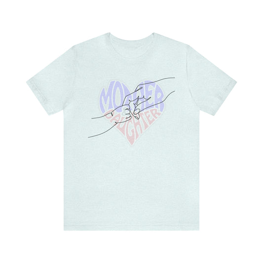 "Mother & Daughter" T-Shirt | | Perfect Gift for Moms of Daughters | Cute and Trendy Mom Apparel | Birthday Gift Idea for Mom | Mom of Girls Tee | Mother's Day Gift Ideas | Comfortable Mom Apparel