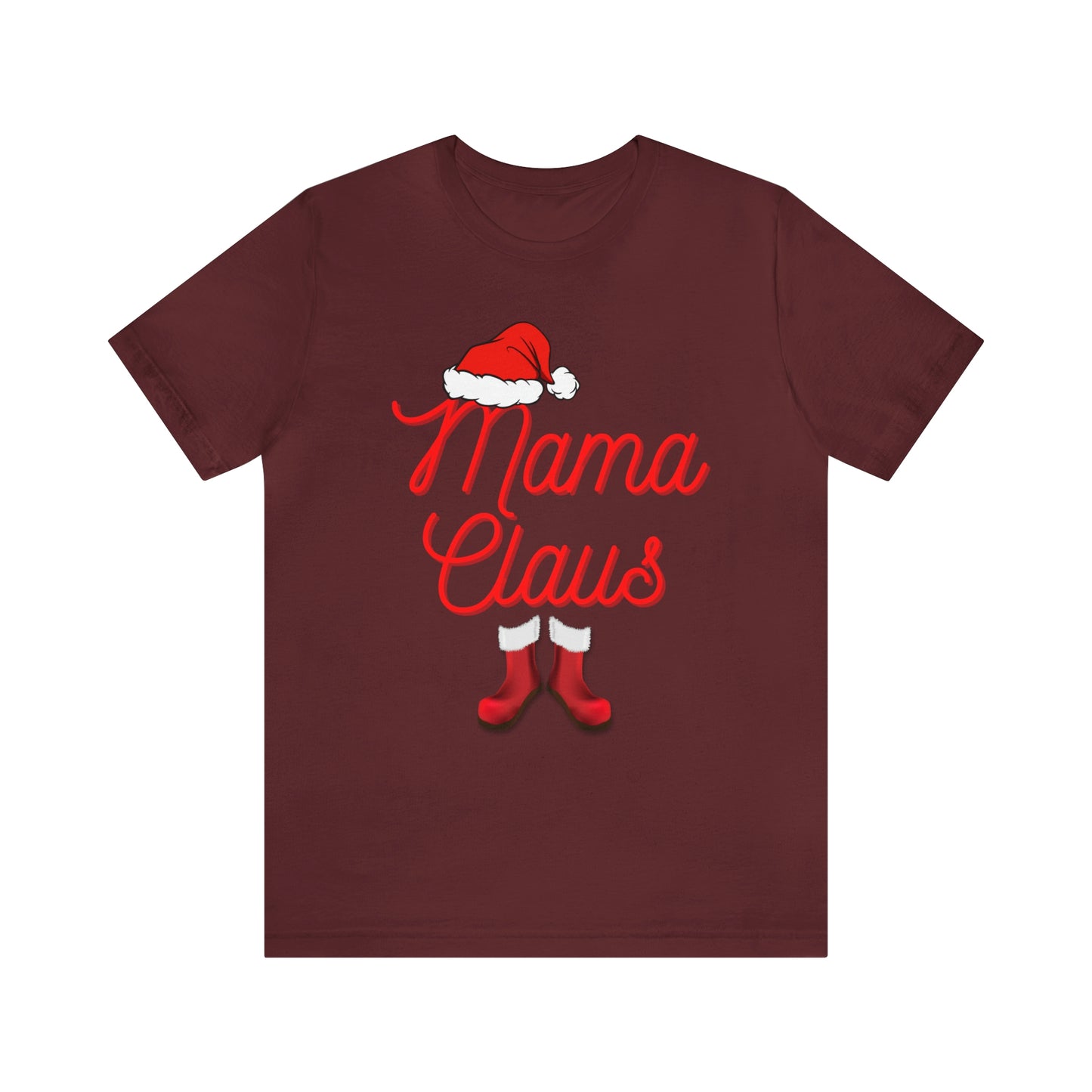 "Mama Claus" T-Shirt | Perfect for Gift Giving and Family Gatherings | Christmas Gift Ideas for Mom | Festive Mom T-Shirt | Holiday Mom Tee | Christmas Mom Shirt