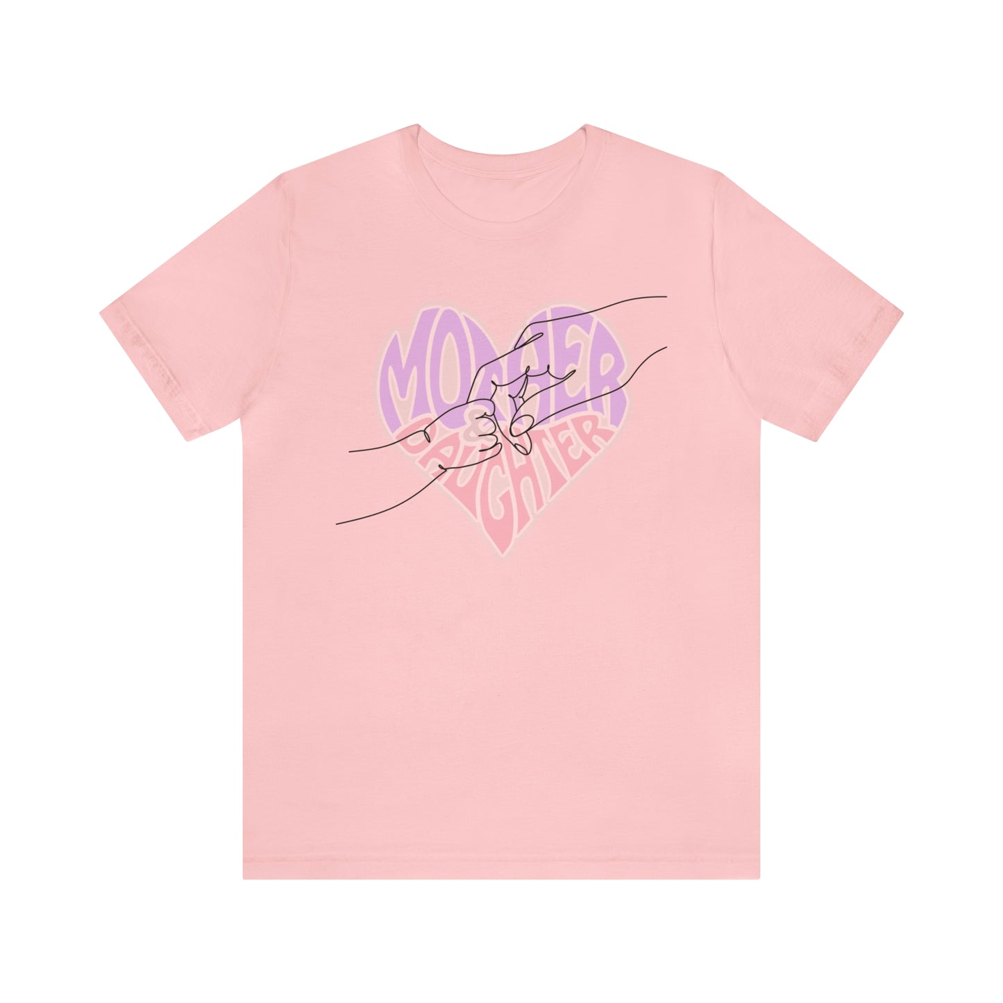 "Mother & Daughter" T-Shirt | | Perfect Gift for Moms of Daughters | Cute and Trendy Mom Apparel | Birthday Gift Idea for Mom | Mom of Girls Tee | Mother's Day Gift Ideas | Comfortable Mom Apparel