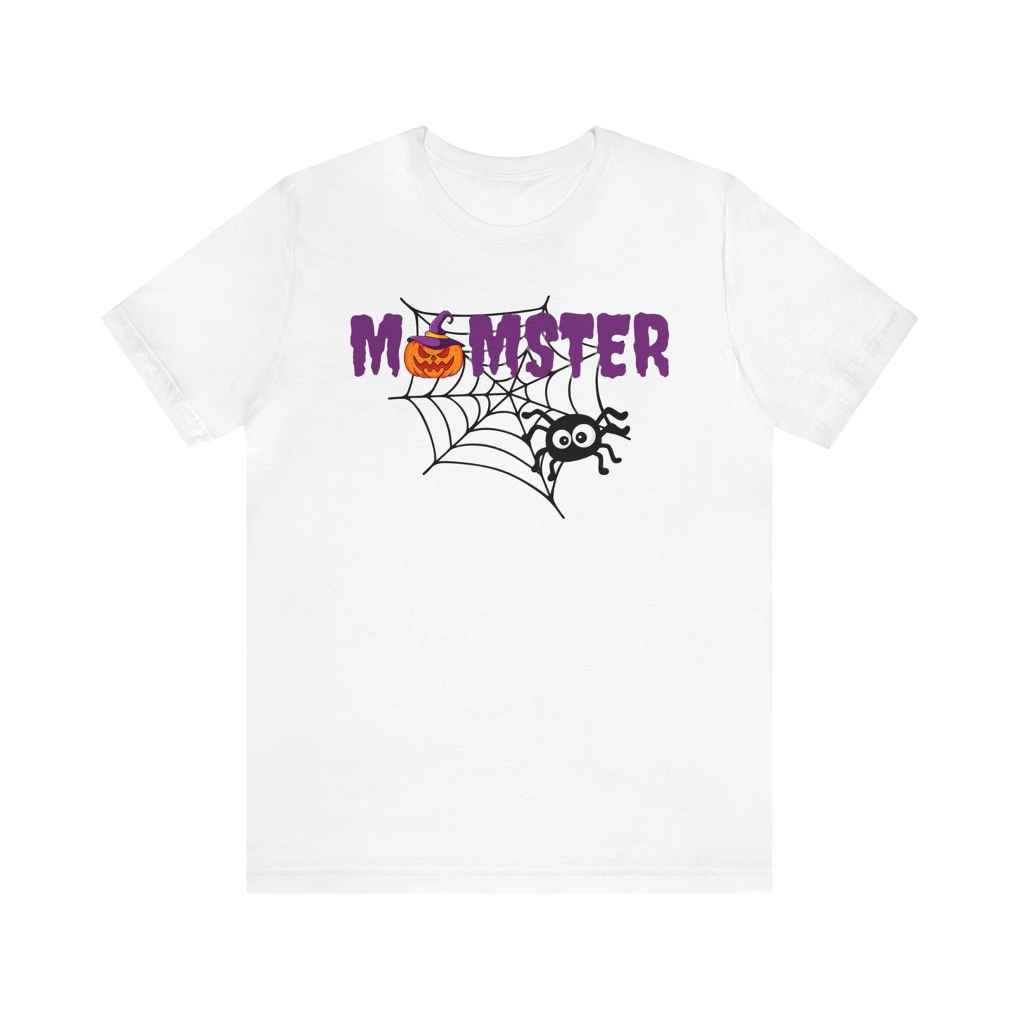 "Momster" T-Shirt | Trendy Halloween Apparel for Moms | Birthday Gift Ideas for Mom | Cute and Spooky Halloween Tee | Cute Halloween Shirt | Cute and Comfortable Halloween Tee for Momsters | Spooky Halloween Wear