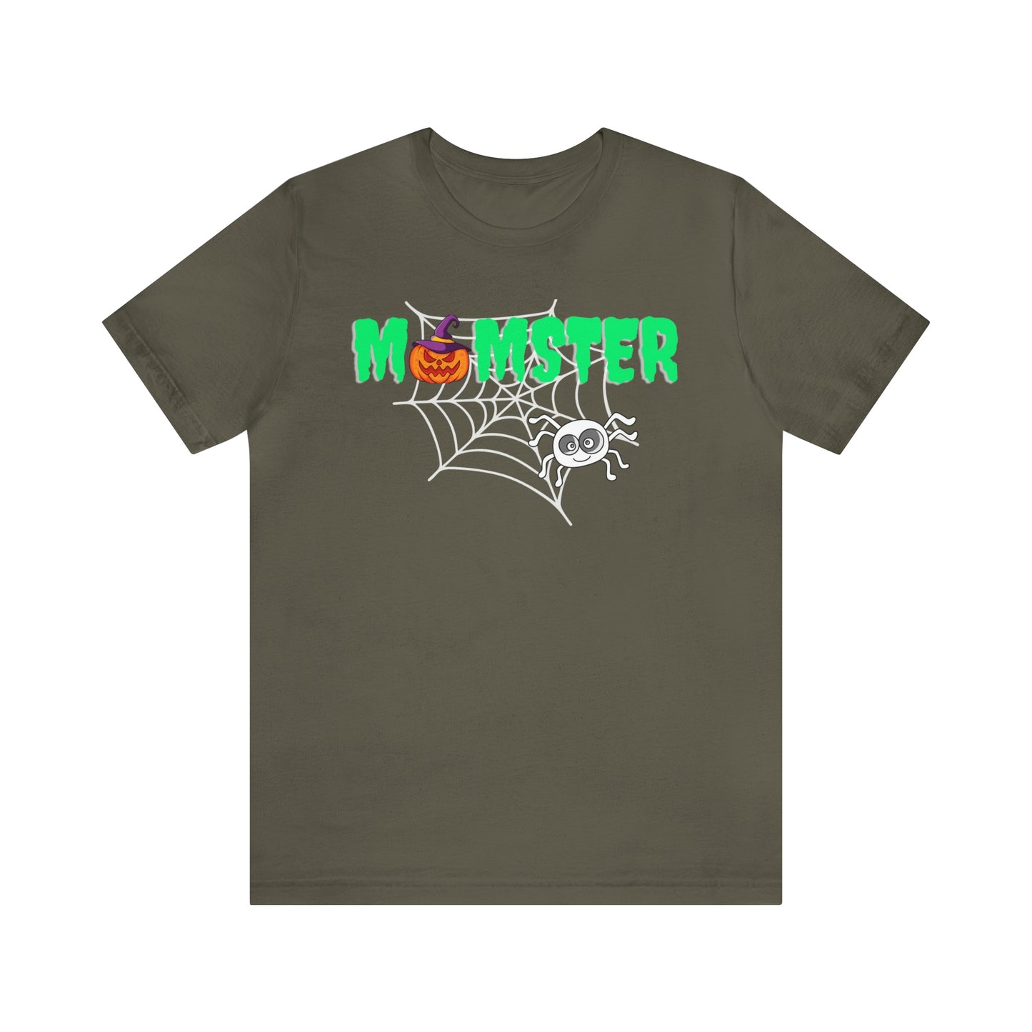 "Momster" T-Shirt | Trendy Halloween Apparel for Moms | Birthday Gift Ideas for Mom | Cute and Spooky Halloween Tee | Cute Halloween Shirt | Cute and Comfortable Halloween Tee for Momsters | Spooky Halloween Wear