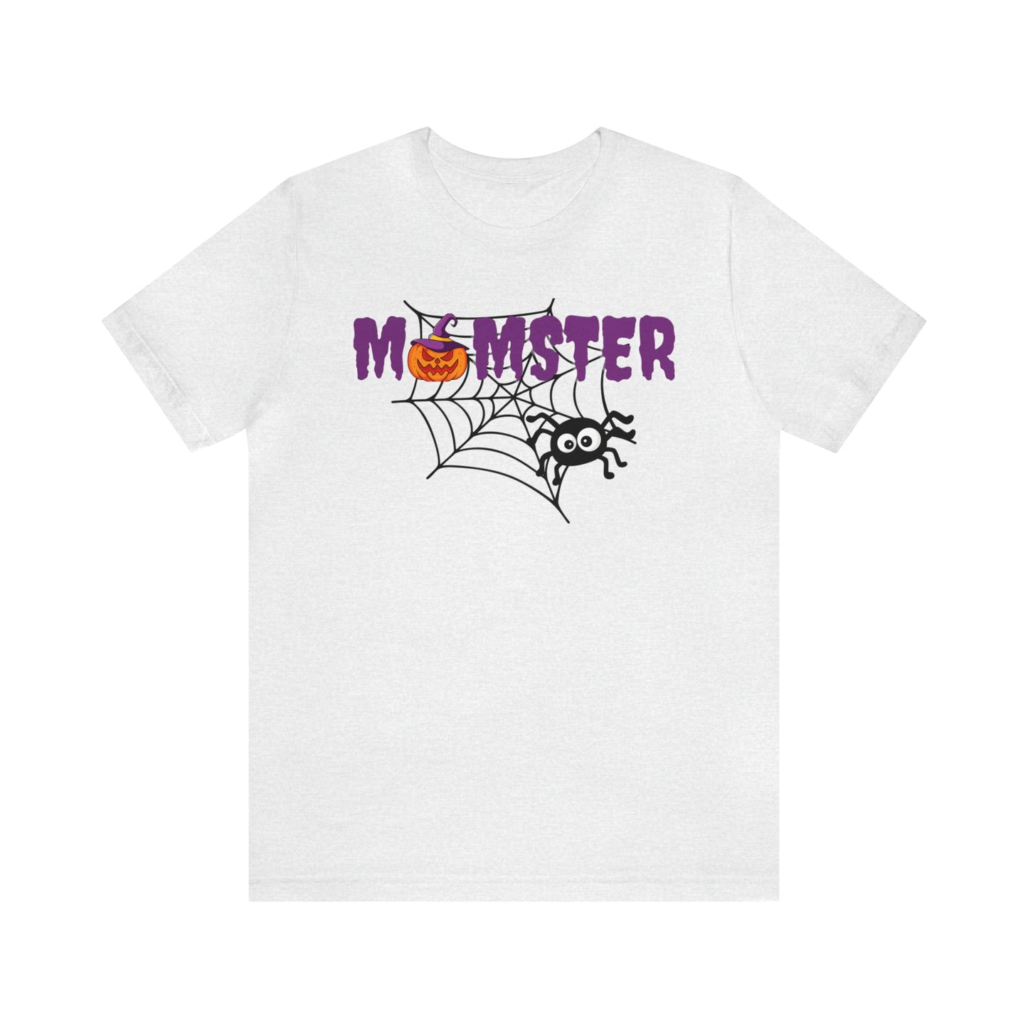 "Momster" T-Shirt | Trendy Halloween Apparel for Moms | Birthday Gift Ideas for Mom | Cute and Spooky Halloween Tee | Cute Halloween Shirt | Cute and Comfortable Halloween Tee for Momsters | Spooky Halloween Wear