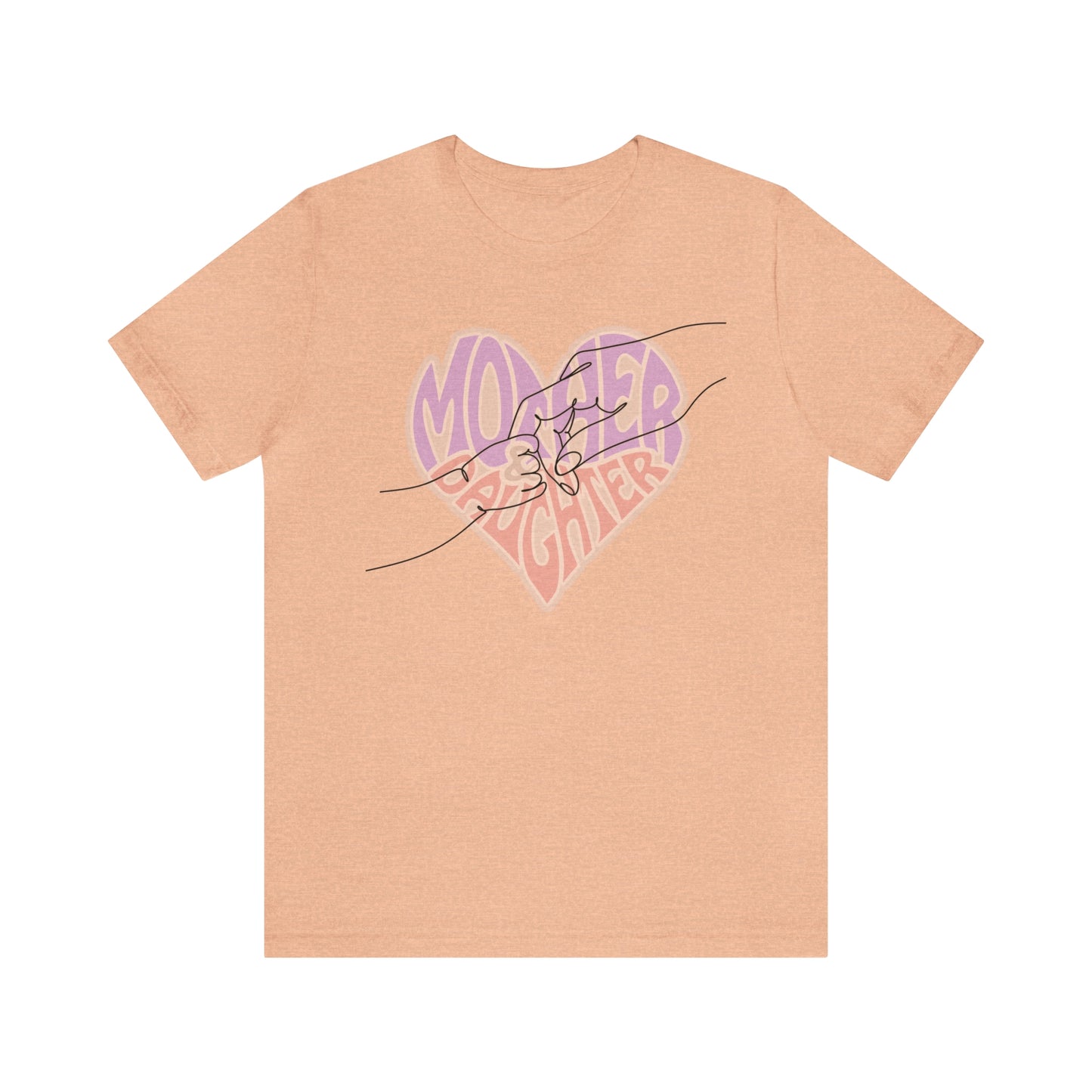 "Mother & Daughter" T-Shirt | | Perfect Gift for Moms of Daughters | Cute and Trendy Mom Apparel | Birthday Gift Idea for Mom | Mom of Girls Tee | Mother's Day Gift Ideas | Comfortable Mom Apparel