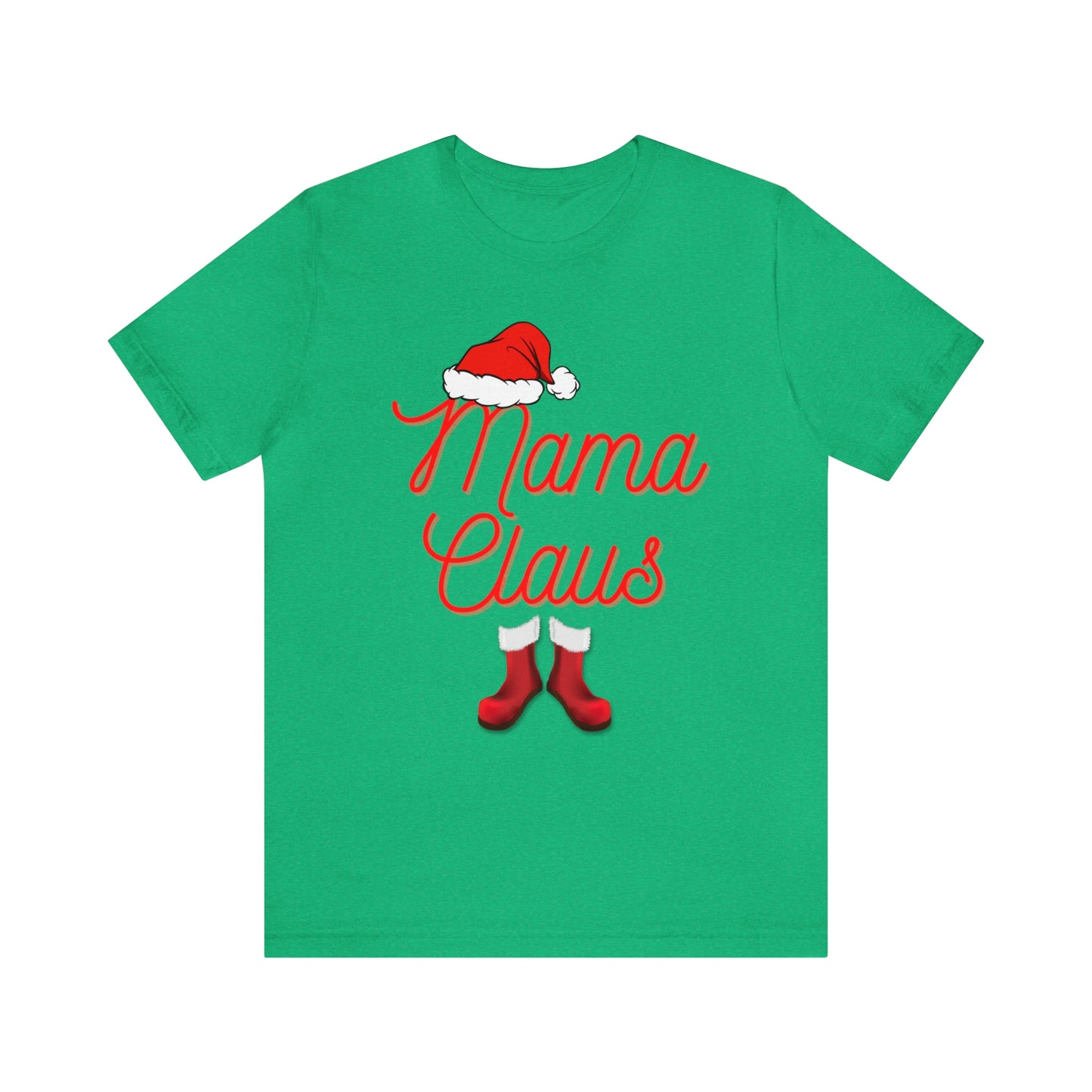 "Mama Claus" T-Shirt | Perfect for Gift Giving and Family Gatherings | Christmas Gift Ideas for Mom | Festive Mom T-Shirt | Holiday Mom Tee | Christmas Mom Shirt